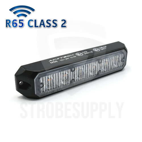 Axixtech Mini-Stealth MS6 ECE-R65 Klasse 2 LED flitser