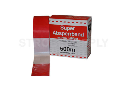 Afzetlint rood/wit