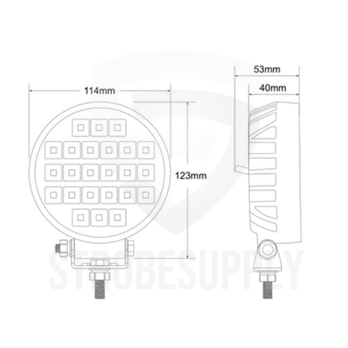 Crystal 155 LED werklamp