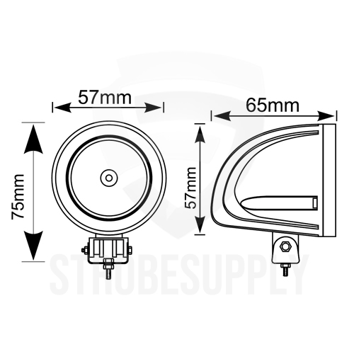 LH455 LED schijnwerper motorfiets extra verlichting