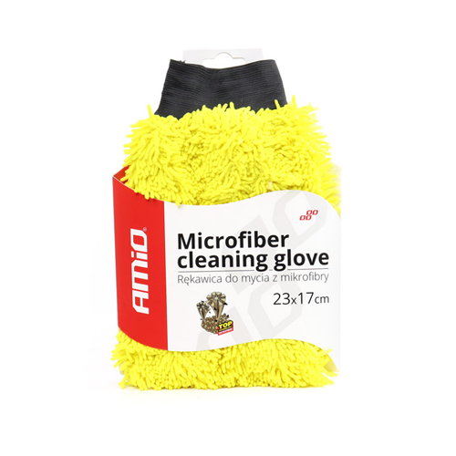 Microfiber washandschoen was handschoen washing glove