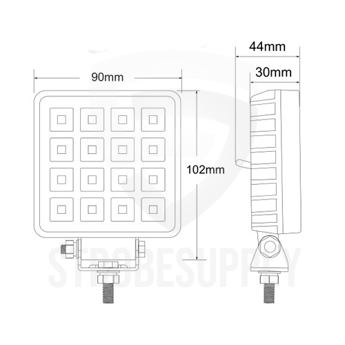 Crystal L154 LED werklamp