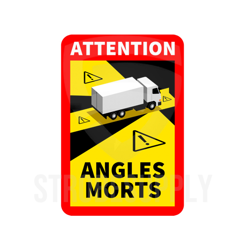 Dodehoek sticker Angles Morts