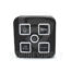 Prosignal ControlPad 4 Control-Pad schakelaar motor motorfiets IP67 waterdicht schakelkast bedieningspaneel schakelpaneel zwaailicht zwaailamp LED flitser aan uit bediening 12V 24V