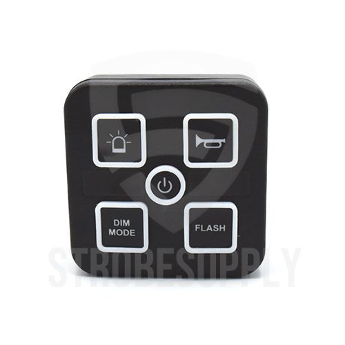 Prosignal ControlPad 4 Control-Pad schakelaar motor motorfiets IP67 waterdicht schakelkast bedieningspaneel schakelpaneel zwaailicht zwaailamp LED flitser aan uit bediening 12V 24V