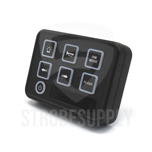 Prosignal ControlPad 6 Control-Pad schakelaar motor motorfiets IP67 waterdicht schakelkast bedieningspaneel schakelpaneel zwaailicht zwaailamp LED flitser aan uit bediening 12V 24V