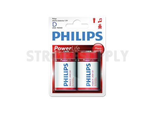 Philips Powerlife D cell Batterijen